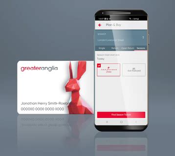 greater anglia smart card loading|Greater Anglia monthly ticket.